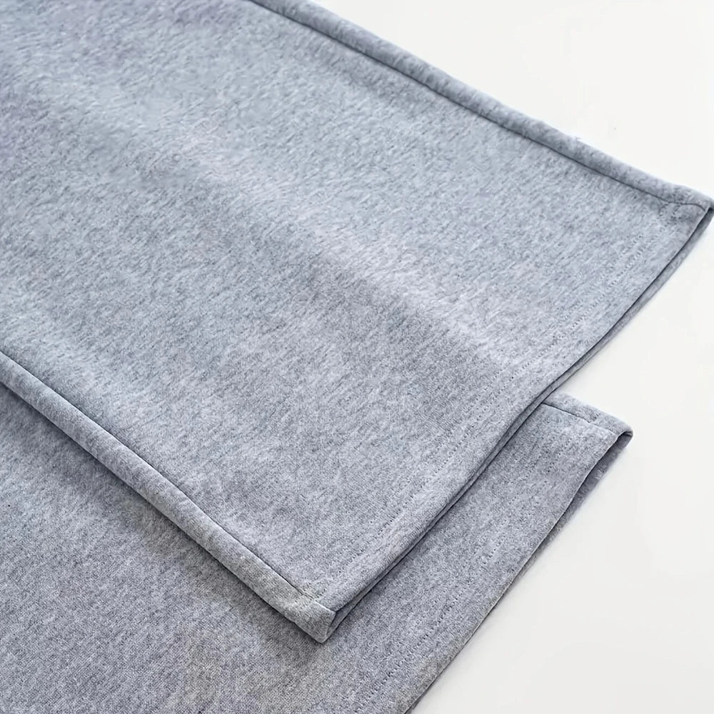 Women Jogger Cotton Pants Casual Drawstring Loose Unisex Wide Leg Straight Pants Sweatpants Spring Autumn Baggy Gym Track Pants