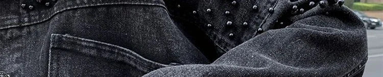 Ripped Cowboy Coat Woman Spring Autumn Korean Popular Clothes Denim Jacket for Women Hole Sale Low Price Cowgirl Clothing New In