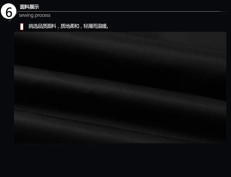 New winter cashmere and thick casual men's padded clothing warm trend coat hooded loose large size padded clothes